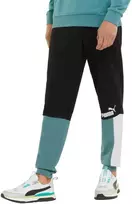 Puma Kelnės Vyrams Ess+ Block Sweatpants Juodas Baltas Mint 848007 50