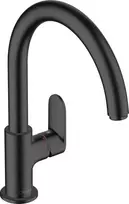 Virtuvinis maišytuvas Hansgrohe Vernis Blend M35 210, 71870670, juodas matinis