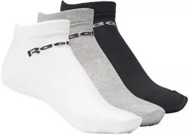 Reebok Kojinės Act Core Low Cut So Baltas Juodas Pilkas GH8229
