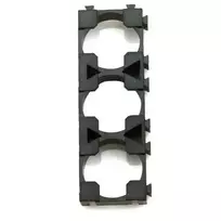 Oem 1x3 plastikinis laikiklis Li-Ion 18650 akumuliatorių pakavimui