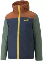 Puma Striukė Vyrams Colourblock Hoode Mėlyna Oranžinis Žalias 849346 64