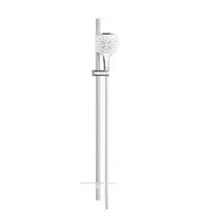 Rankinio dušo komplektas GROHE RAINSHOWER SMARTACTIVE 130 CUBE, 26587LS0, moon baltas
