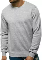 J.Style Džemperis Vyrams Fleece Light Pilkas 68B2001-2