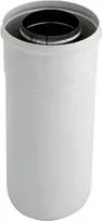 SpiroFlex 60/100 baltas dvisienis vamzdis - 0,5 m