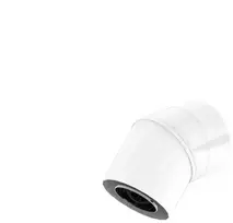SpiroFlex 80/125 turbo dvigubos sienelės alkūnė (n) 45 laipsniai