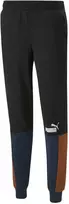 Puma Sportinės Kelnės Vyrams Ess+ Block Sweatpants Juodas Mėlyna Oranžinis 849037 71