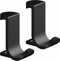 Rankšluosčio kabliukas Hansgrohe WallStoris, 27914670, juoda matinė, 2vnt