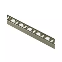 Profilis, aliuminis anoduotas, poliruotas titaninis, h 12,5 mm, L 2,7 m