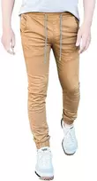 M.Sara Džinsai Vyrams Brown KA6792-17