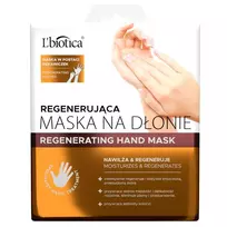 Atkuriamoji drėkinamoji rankų kaukė pirštinės L'biotica, 26 ml, 1 pora