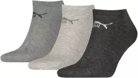 Puma Kojinės Sneaker-V 3P Juodas Pilkas 887497 09
