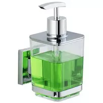 QUADRO muilo dozatorius, Vacuum-Loc nerūdijantis plienas - 340 ml, WENKO