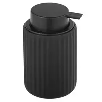 Skysto muilo dozatorius BELLUNO, keraminis, juodas, 300 ml, Wenko