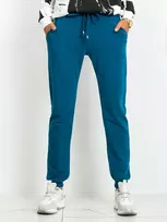Basic Feel Good Sportinės kelnės - RV-DR-5040.05X - žalsvai mėlynos spalvos