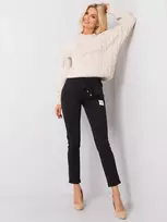 Relevance Sportinės kelnės-RV-DR-5670.15-juodos