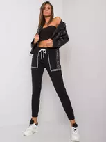 Relevance Sportinės kelnės-RV-DR-7035.70-juodos