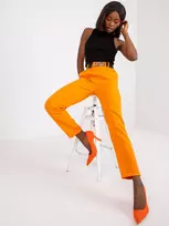 Italy Moda Kelnės-DHJ-SP-13165.20-Šviesiai oranžinė