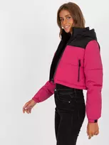 Honey Winter Striukė moterims-NM-KR-D2-3825.73P-juoda-raudona