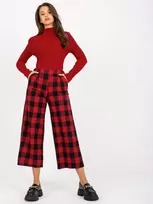 Lakerta Kelnės-LK-SP-509097.20P-juoda ir raudona