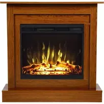 AFLAMO VIGO OAK 2D pastatomas elektrinis židinys su apdaila