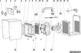 Dedra termostatas YT- WN16 T250 16A 250V