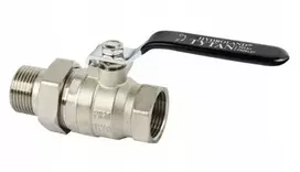 „Hydroland“ rutulinis vožtuvas, VANDENIS fiksuota rankena 3/4 "" TYTAN W / S // ZKW-20-WS-RH-TYTAN