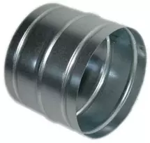 SpiroFlex 80/125 dvigubos sienelės alkūnė 90 balta 2 SIENĖ ALKŪNĖ BALTA 90