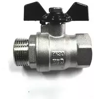 „Hydroland“ TITANIUM VANDENS RUULULINIS VOŽTUVAS 3/4" BUTTERFLY N/W // ZKW-20-WN-M-H-TYTAN