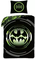 MCU Patalynė medvilninis 140x200 Batman vaikiškas pagalvės užvalkalas 70x90 Kids 09