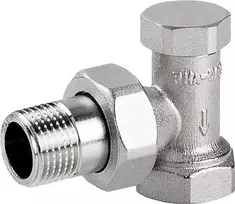 „Perfexim“ radiatoriaus uždarymo vožtuvas, kampinis 1/2'' PHA-033 G1/2 WZ PN10 DN15 (20-033-0101-000)