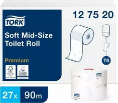 Tork Tork - Tualetinis popierius dozatoriui su automatiniu ritinio pakeitimu - 90 m
