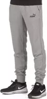Puma Sportinės Kelnės Vyrams Ess Logo Pants Fl Pilkas 586714 03