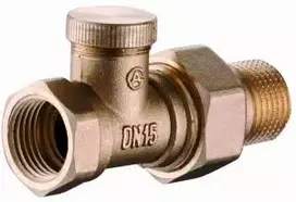 KFA Straight 1 / 2 "751-000- 07 radiatoriaus vožtuvas