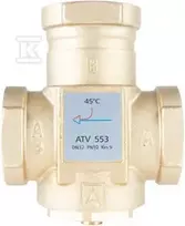 Afriso ATV 553 temperatūros vožtuvas, DN32, Rp1 1/4 ", kvs 9, 45 ° C