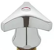 Grohe Oberteil 45969 mit Trecorn Griff Markierung raudona 1/2" chrom