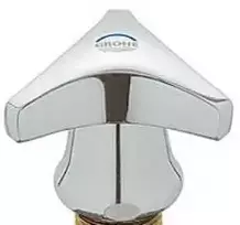 Grohe Oberteil 45968 mit Trecorn Griff Markierung blau 1/2" chrom