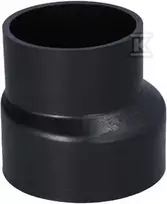 Geberit REDUK.PEHD 90X75 ASYMETR.KR.(KAN.HDPE)