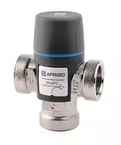Afriso termostatinis maišymo vožtuvas ATM 333 DN20 Rp¾ "35 ÷ 60 ° C Kvs 1,6 1233 300