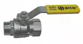 Arco Dujų vožtuvas su 1 / 2 "Mino rankena (M1127CR)
