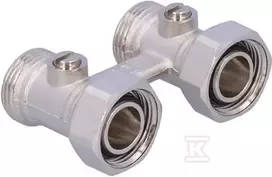 Honeywell Home Honeywell Dvivietis išjungimo vožtuvas kompaktiniams radiatoriams 3 / 4 "kūgio sandariklis - V2495DX020