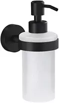 Dozownik do mydła Tesa TESA MOON Juodas 40565-00000-00 Muilo dozatorius 200 ml Juodas matinis matinis stiklas