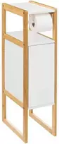 Frame NATUREO siaura tualetinio popieriaus spintelė, bambuko rėmas