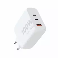 Xtorm - 100W GaN2 Ultra Home Charger 2xUSB-C/USB-A Baltas