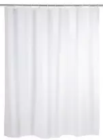 Dušo užuolaida, PEVA, balta, 120x200 cm, WENKO