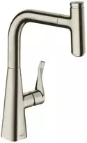 Virtuvinis maišytuvas su ištraukiama žarna Hansgrohe Metris Select M71 73802800
