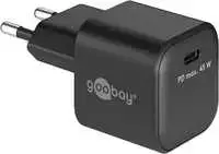 Įkroviklis Goobay Szybka kroviklis USB-C PD (45 W), juoda