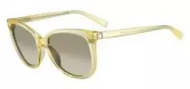 Calvin Klein, Calvin Klein, Sunglasses, 4185S/55, Pale Geltona, For Women