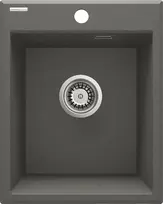 Deante granitinė virtuvinė plautuvė Deante Eridan, ZQE_T104, Anthracite