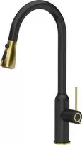 Stalo baterija Quadron Jessica Q LINE Tring Plienas Q stovi juoda su aukso gatavų elementų (84818011)