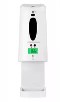 Automatinis dozatorius dezinfekavimo priemonei ir skystam muilui su kūno temperatūros matavimo funkcija D1300TAGEUK